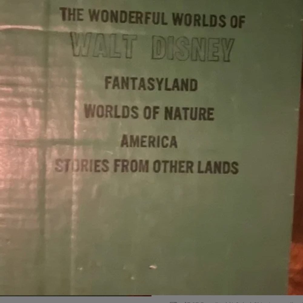 Walt Disney book Set